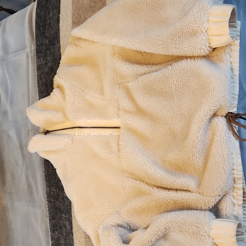 Varley Shearling Half Zip Pull Over - image 1